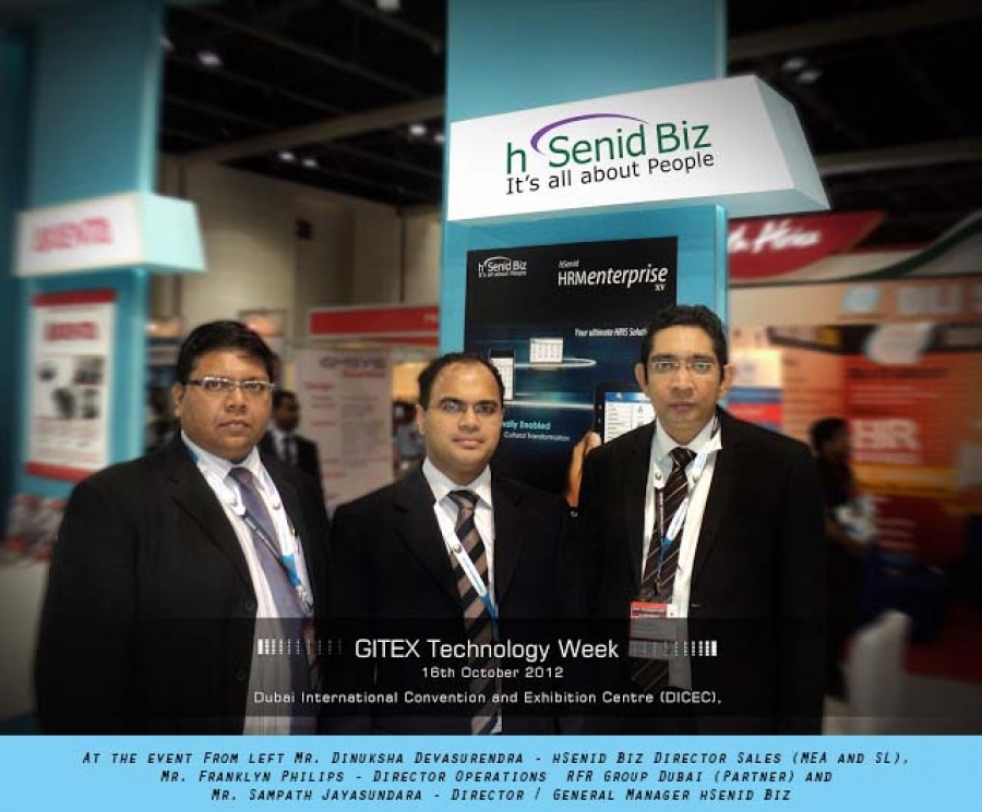 hSenid Biz showcases its latest HRIS technologies at the GITEX  Technology Week 2012